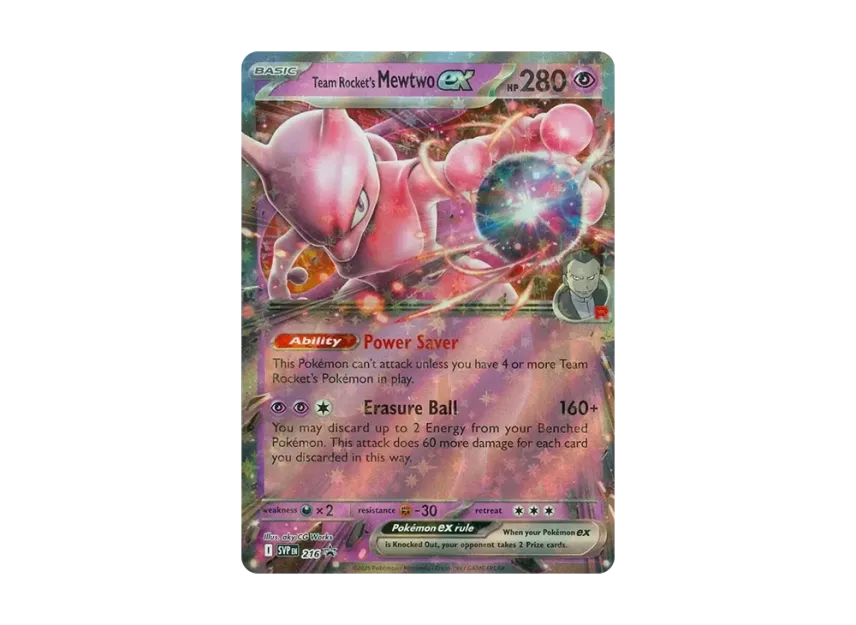 Team Rocket's Mewtwo ex P [SVP 216] [EN] (Scarlet & Violet "Promotional Card")