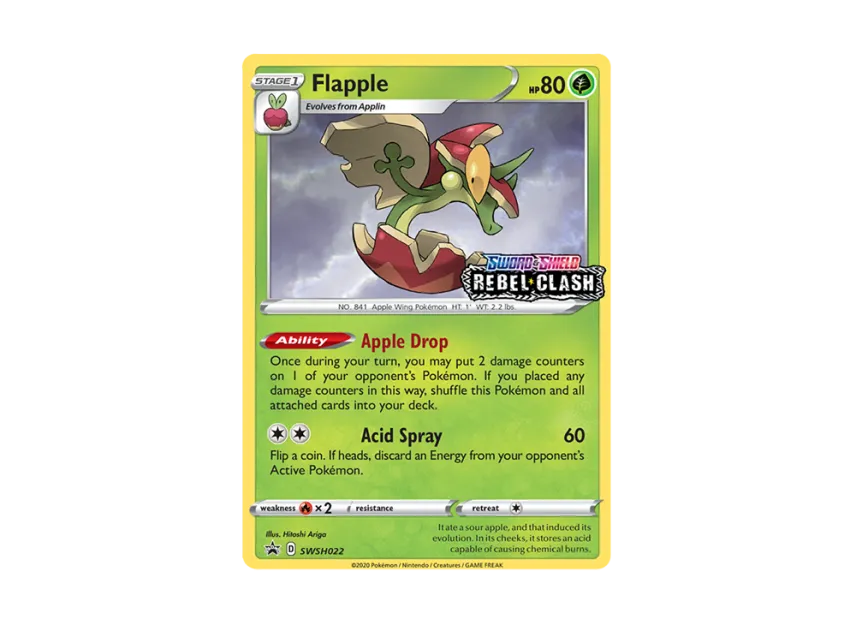 Flapple P [SWSH022] (Sword & Shield "Promotional Card")