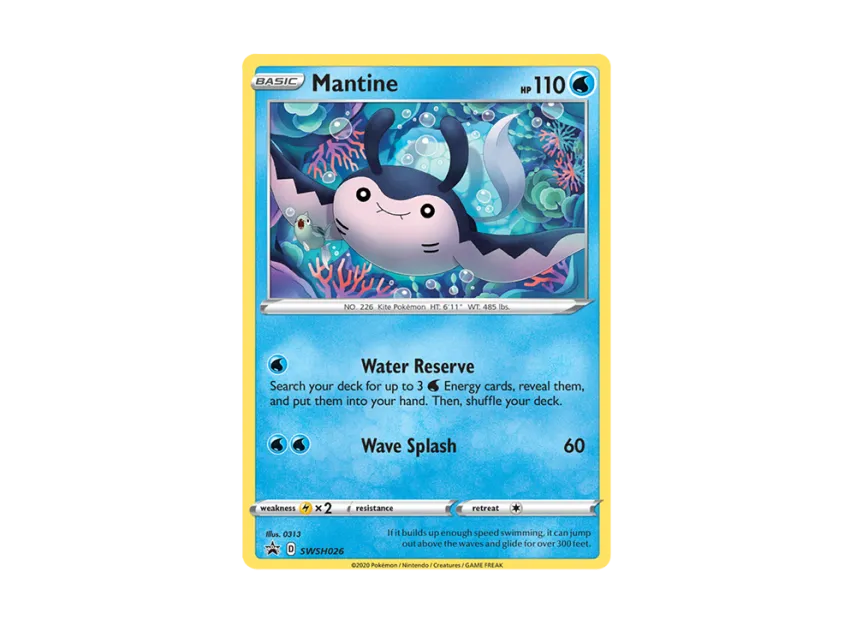 Mantine P [SWSH026] (Sword & Shield "Promotional Card")