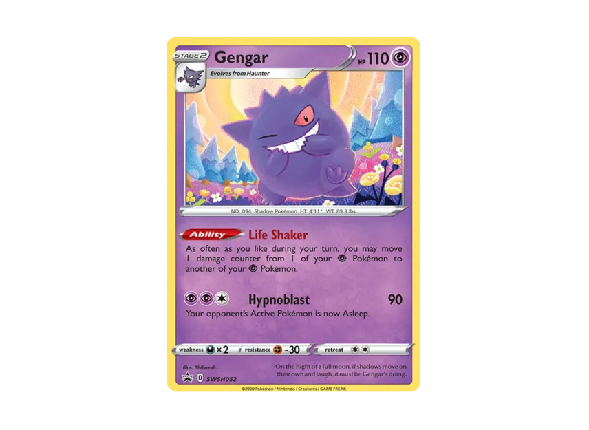 Gengar P [SWSH052] (Sword & Shield "Promotional Card")