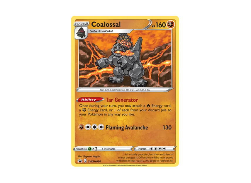 Coalossal P [SWSH054] (Sword & Shield "Promotional Card")
