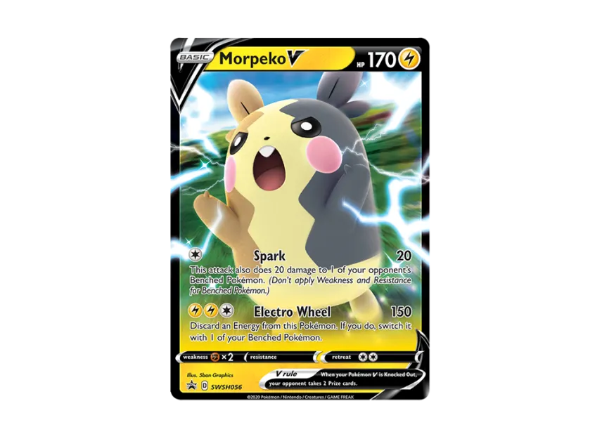 Morpeko V P [SWSH056] (Sword & Shield "Promotional Card")