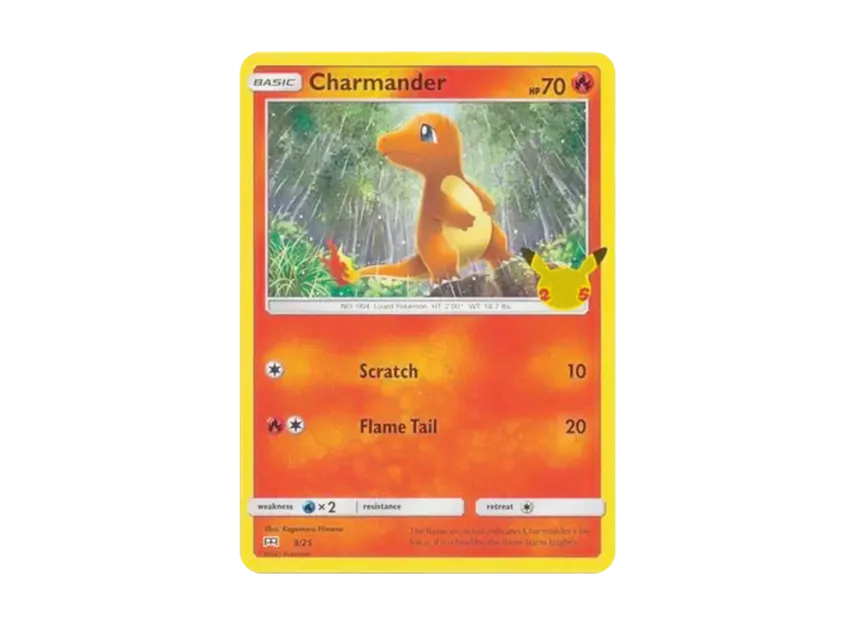 Charmander [25-MCDONALD-S-25TH-ANNIVERSARY 9/25] (Sword & Shield "McDonald's 25th Anniversary")
