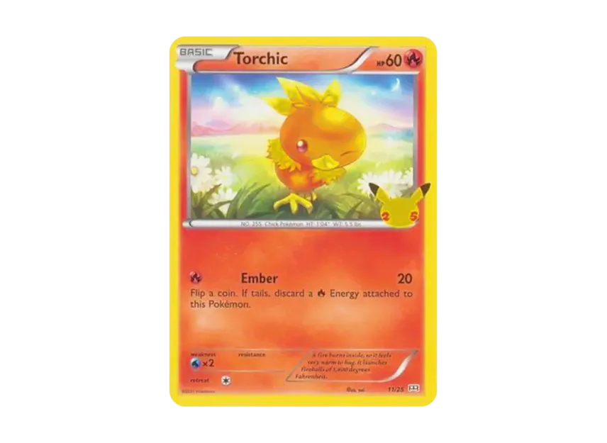 Torchic [25-MCDONALD-S-25TH-ANNIVERSARY 11/25] (Sword & Shield "McDonald's 25th Anniversary")