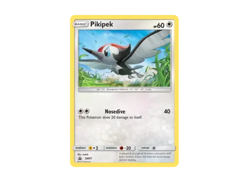 Pikipek P [SM07] (Sun & Moon "Promotional Card")