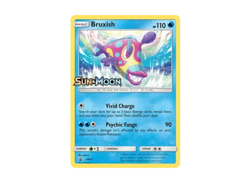 Bruxish P [SM11] (Sun & Moon "Promotional Card")