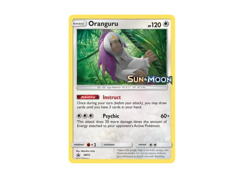 Oranguru P [SM13] (Sun & Moon "Promotional Card")