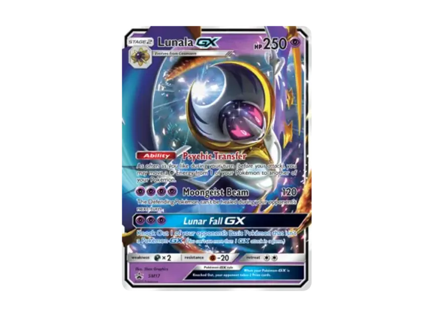 Lunala GX P [SM17] (Sun & Moon "Promotional Card")