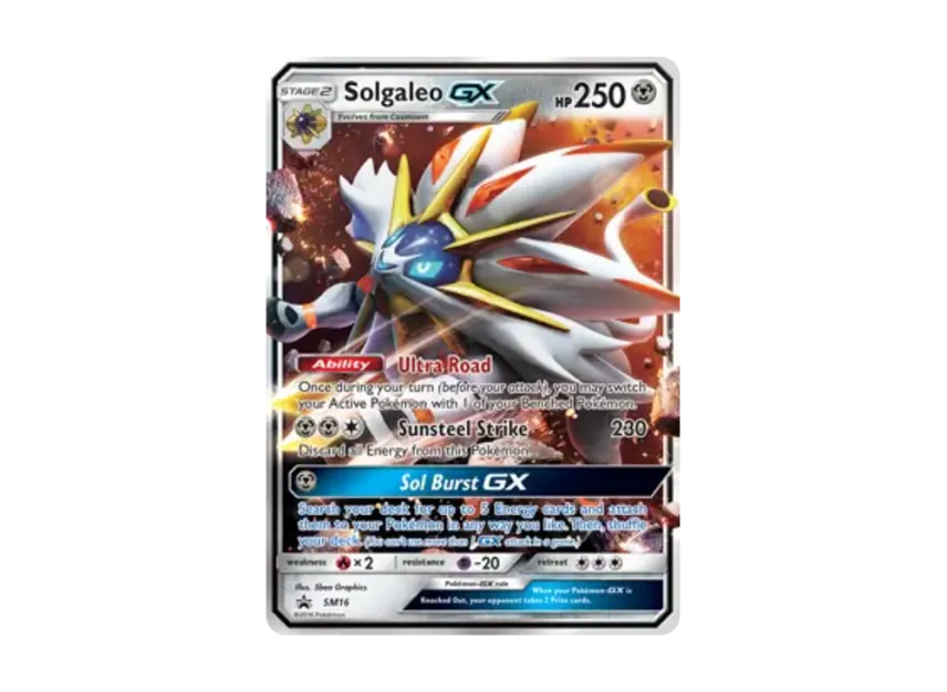 Solgaleo GX P [SM16] (Sun & Moon "Promotional Card")