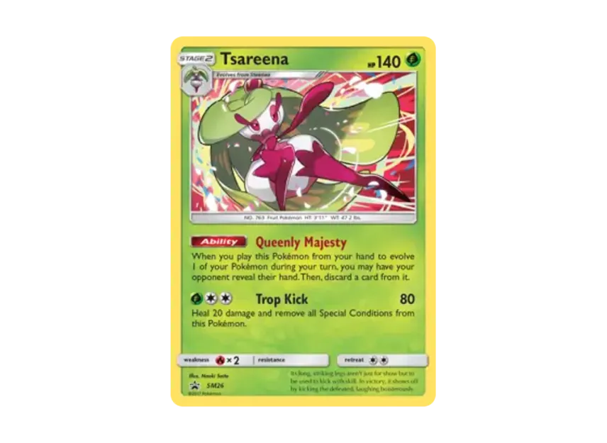 Tsareena P [SM26] (Sun & Moon "Promotional Card")