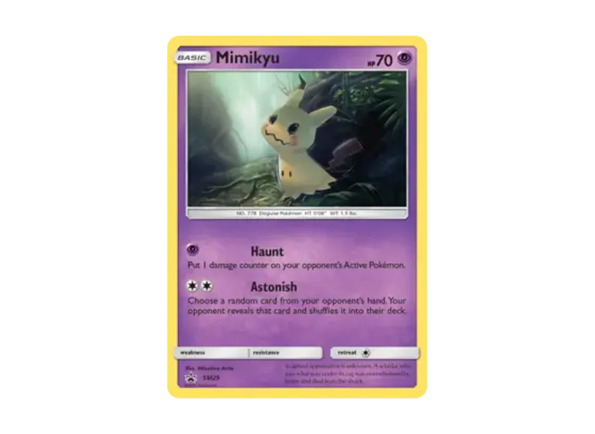 Mimikyu P [SM29] (Sun & Moon "Promotional Card")