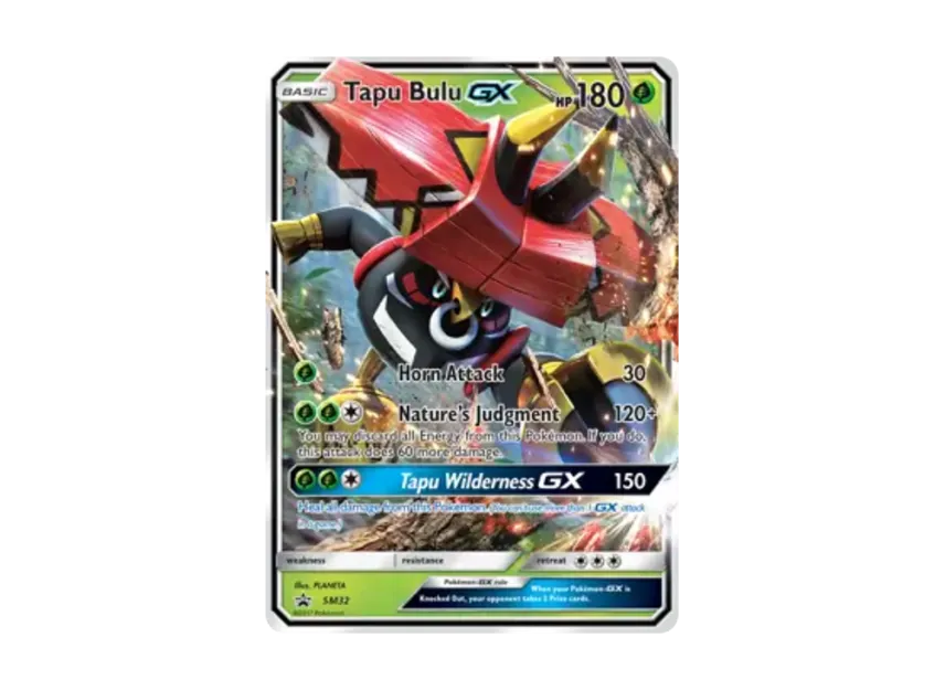 Tapu Bulu GX P [SM32] (Sun & Moon "Promotional Card")