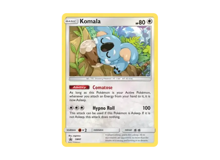 Komala P [SM41] (Sun & Moon "Promotional Card")
