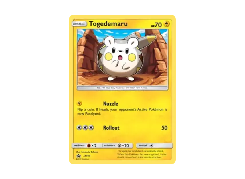 Togedemaru P [SM44] (Sun & Moon "Promotional Card")