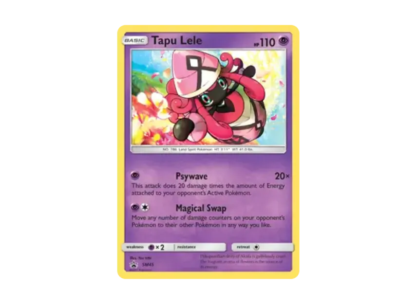 Tapu Lele P [SM45] (Sun & Moon "Promotional Card")