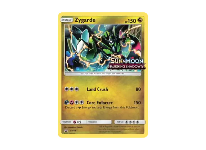 Zygarde P [SM48] (Sun & Moon "Promotional Card")