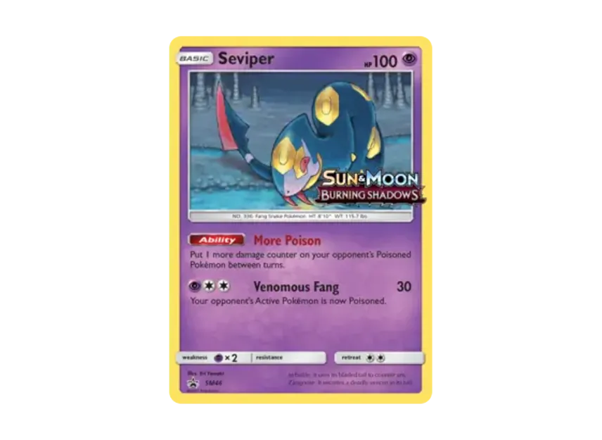 Seviper P [SM46] (Sun & Moon "Promotional Card")