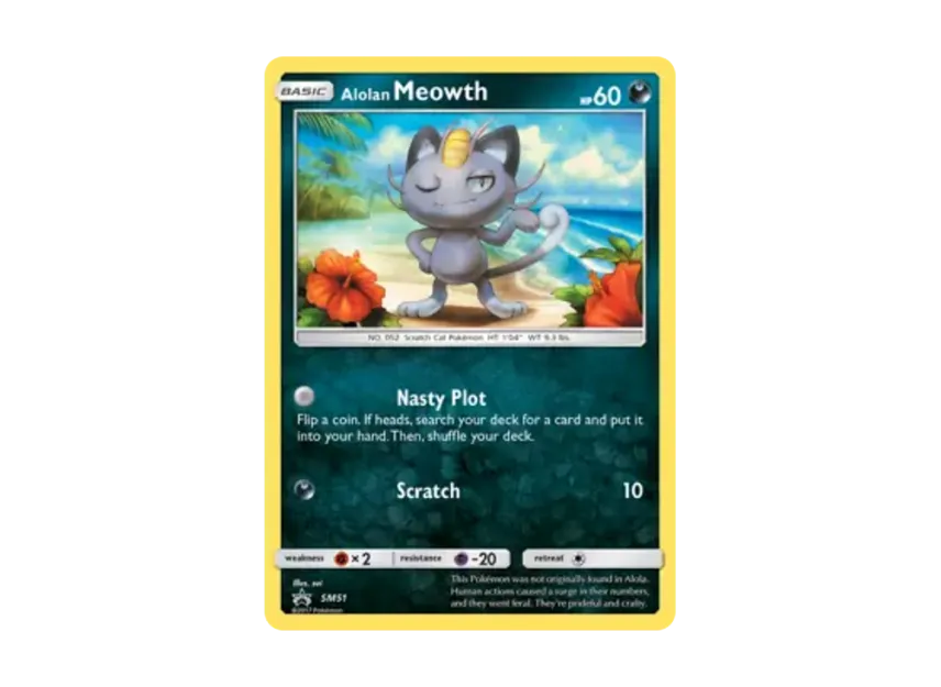 Alolan Meowth P [SM51] (Sun & Moon "Promotional Card")