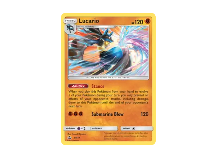 Lucario P [SM54] (Sun & Moon "Promotional Card")