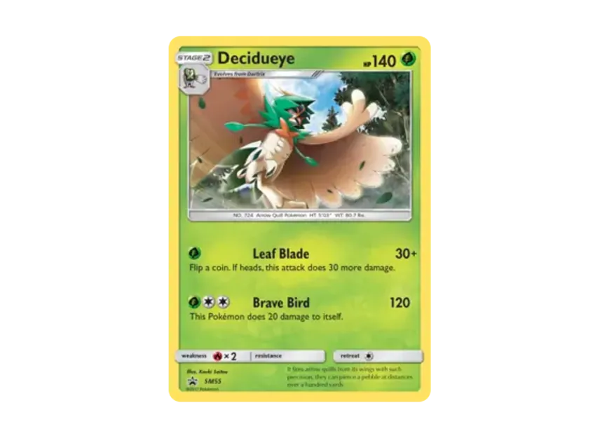 Decidueye P [SM55] (Sun & Moon "Promotional Card")
