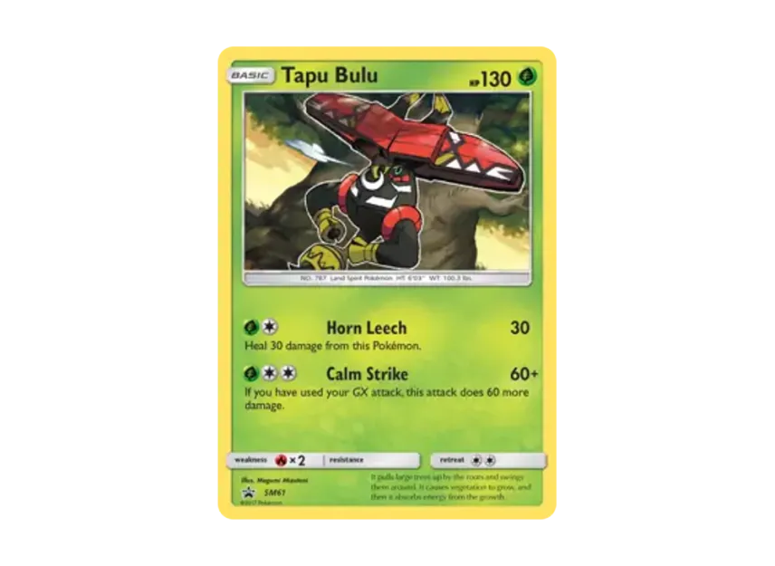 Tapu Bulu P [SM61] (Sun & Moon "Promotional Card")