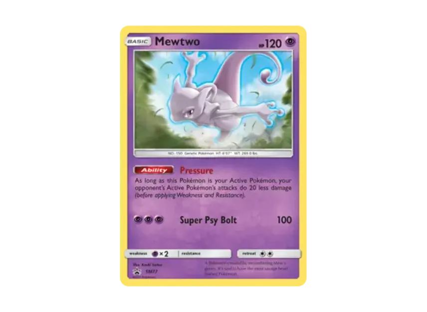 Mewtwo P [SM77] (Sun & Moon "Promotional Card")