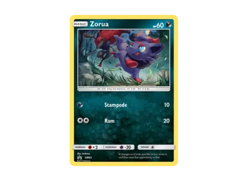 Zorua P [SM83] (Sun & Moon "Promotional Card")