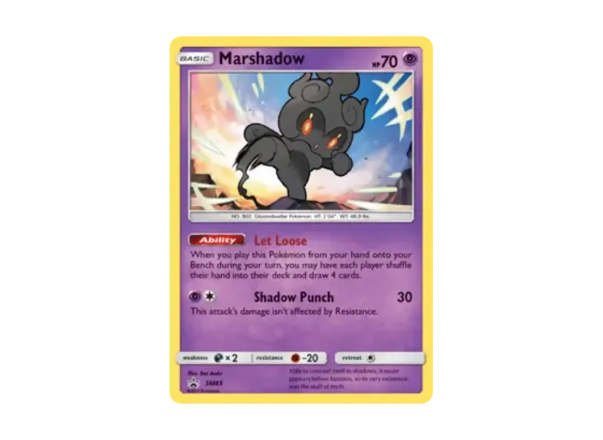 Marshadow P [SM85] (Sun & Moon "Promotional Card")