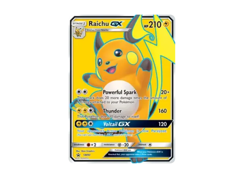 Raichu GX P [SM90] (Sun & Moon "Promotional Card")