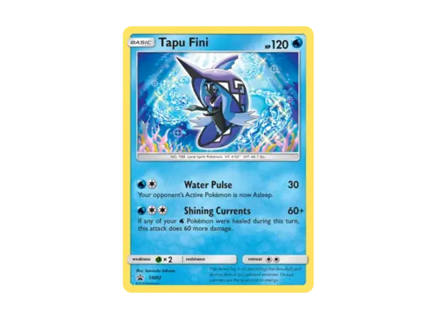 Tapu Fini P [SM92] (Sun & Moon "Promotional Card")