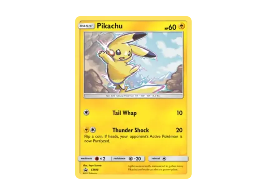 Pikachu P [SM98] (Sun & Moon "Promotional Card")