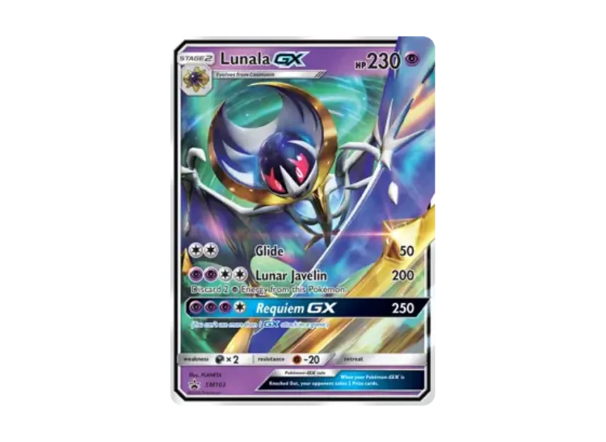 Lunala GX P [SM103] (Sun & Moon "Promotional Card")