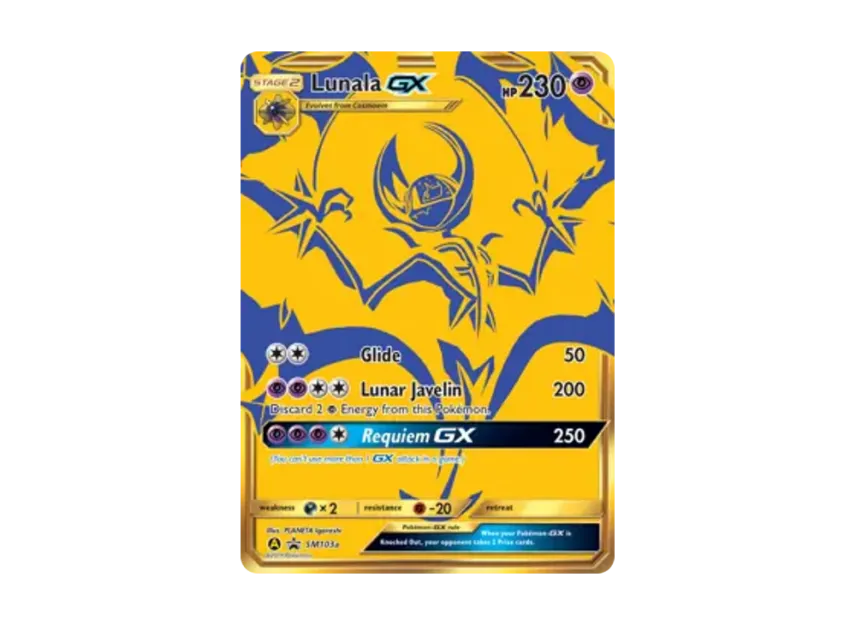 Lunala GX P [SM103a] (Sun & Moon "Promotional Card")