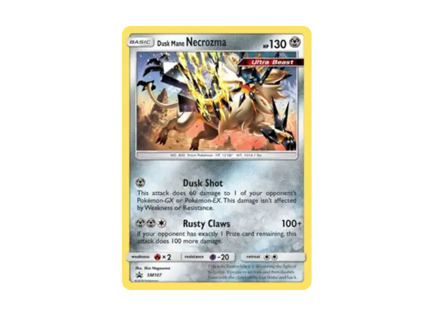 Dusk Mane Necrozma P [SM107] (Sun & Moon "Promotional Card")