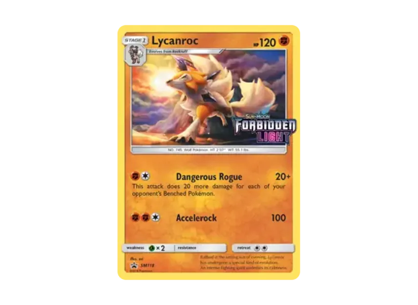 Lycanroc P [SM118] (Sun & Moon "Promotional Card")