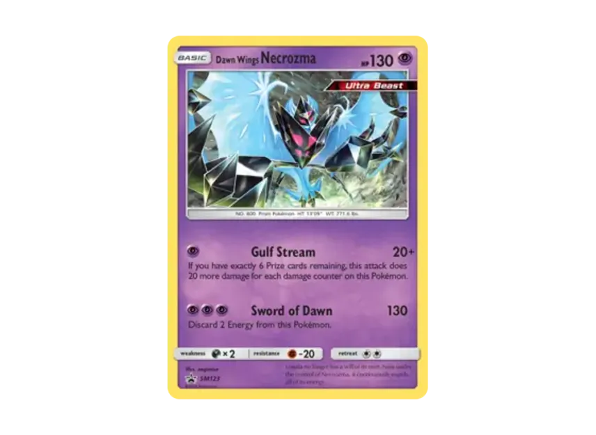 Dawn Wings Necrozma P [SM123] (Sun & Moon "Promotional Card")