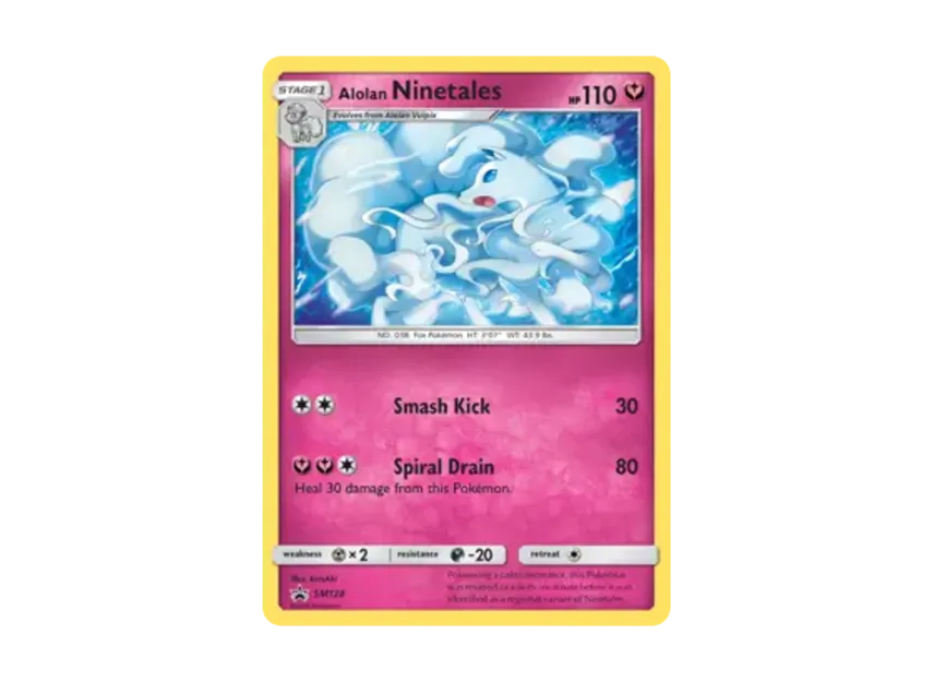Alolan Ninetales P [SM128] (Sun & Moon "Promotional Card")