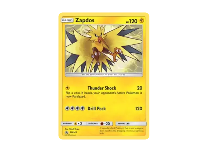 Zapdos P [SM145] (Sun & Moon "Promotional Card")