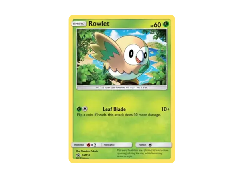 Rowlet P [SM153] (Sun & Moon "Promotional Card")