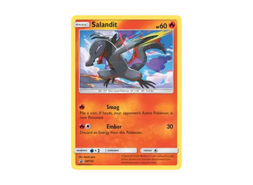 Salandit P [SM154] (Sun & Moon "Promotional Card")