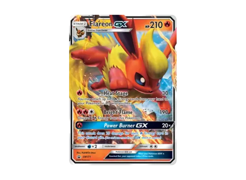 Flareon GX P [SM171] (Sun & Moon "Promotional Card")