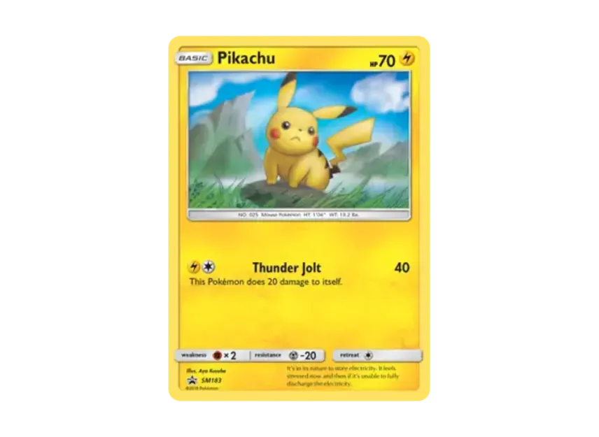 Pikachu P [SM183] (Sun & Moon "Promotional Card")