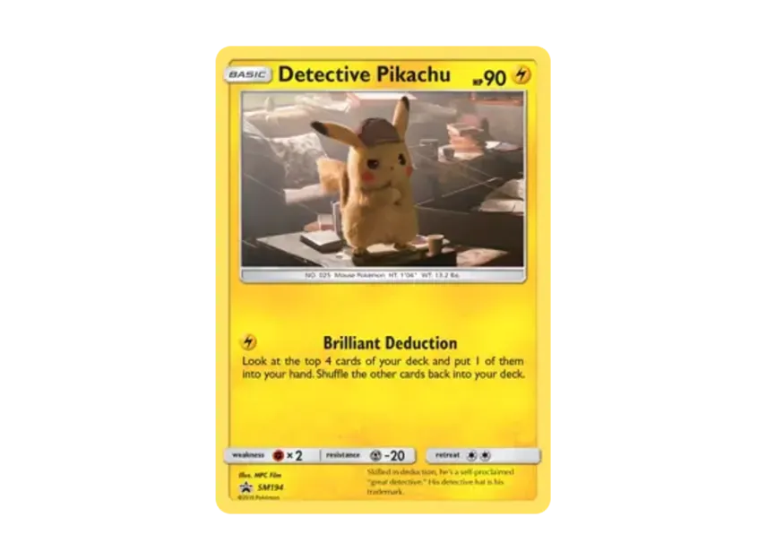 Detective Pikachu P [SM194] (Sun & Moon "Promotional Card")