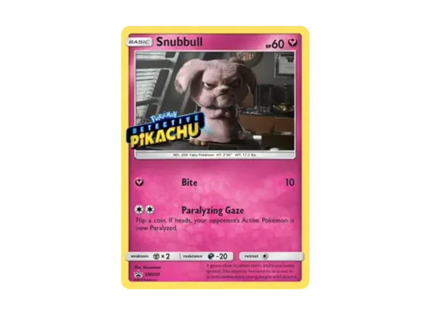 Snubbull P [SM200] (Sun & Moon "Promotional Card")
