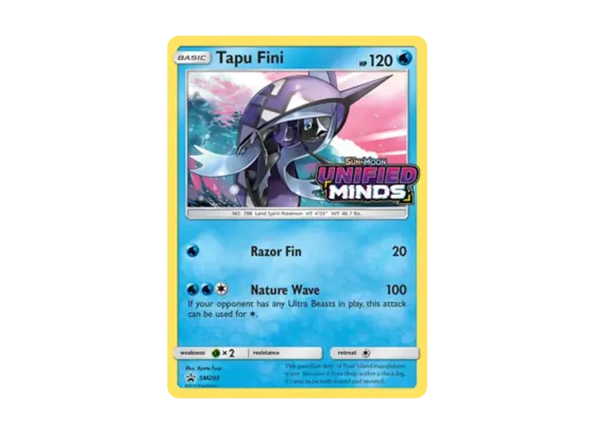 Tapu Fini P [SM203] (Sun & Moon "Promotional Card")
