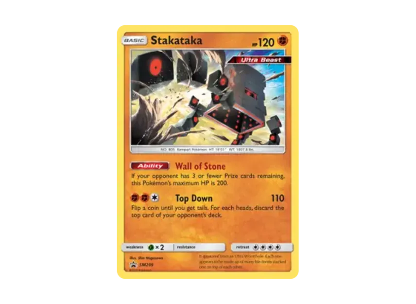 Stakataka P [SM209] (Sun & Moon "Promotional Card")