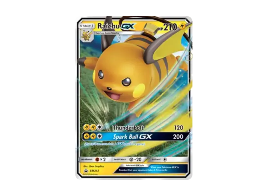 Raichu GX P [SM213] (Sun & Moon "Promotional Card")
