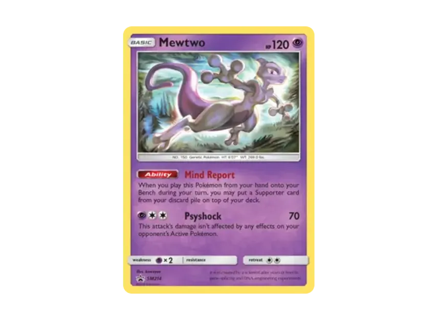 Mewtwo P [SM214] (Sun & Moon "Promotional Card")