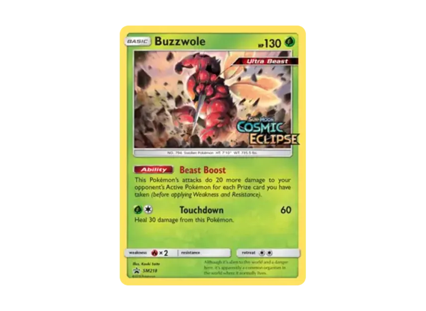 Buzzwole P [SM218] (Sun & Moon "Promotional Card")