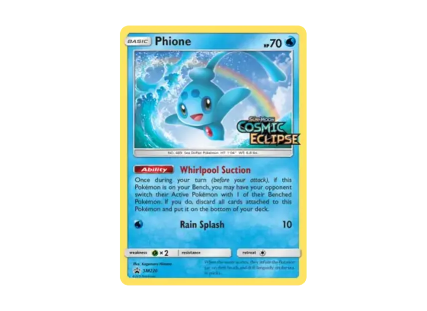 Phione P [SM220] (Sun & Moon "Promotional Card")